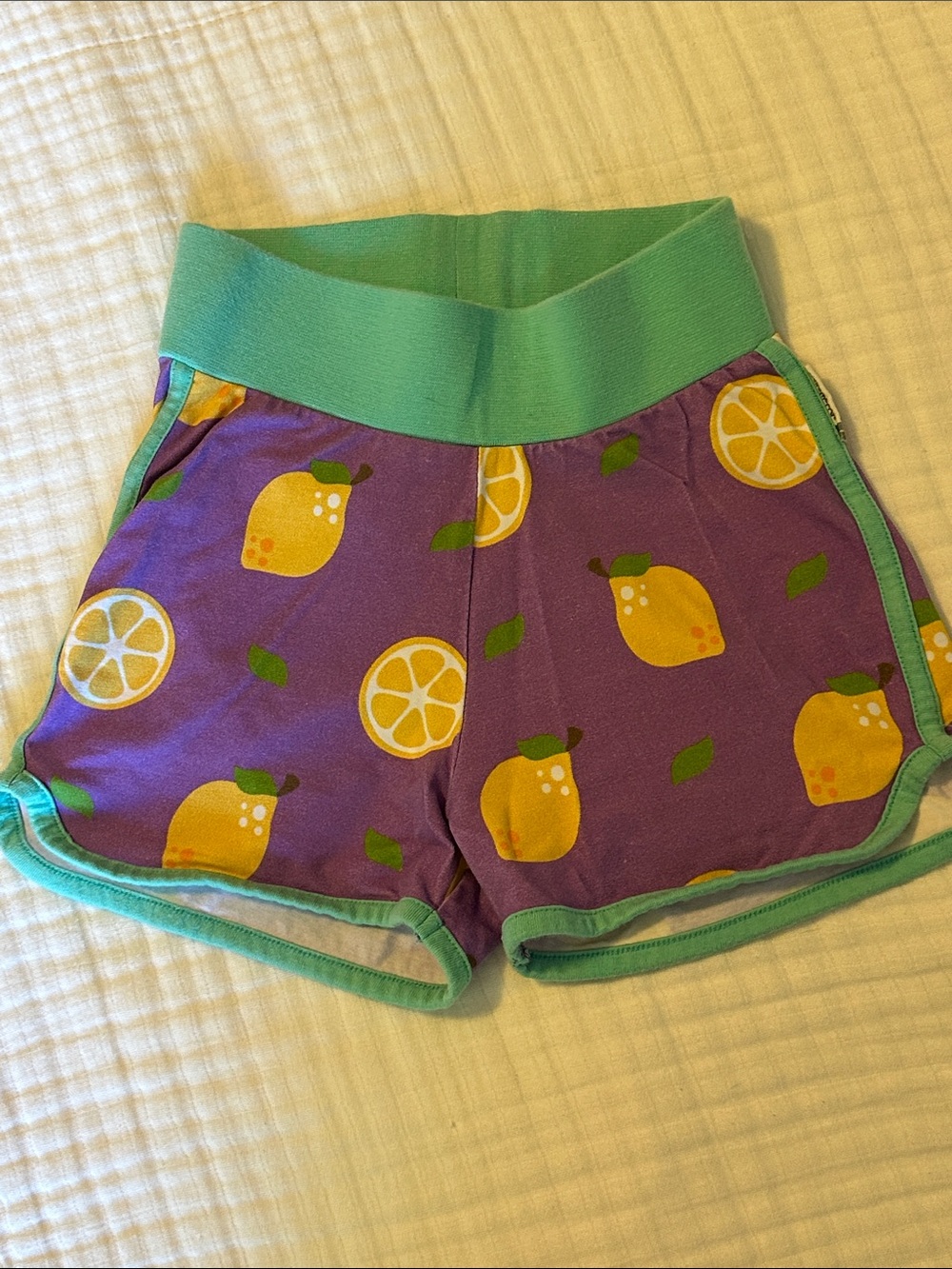 Maxomorra Swedish organic cotton shorts